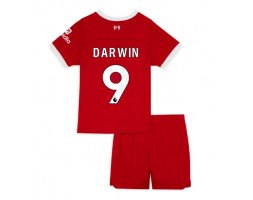 Liverpool Darwin Nunez #9 Hjemmedraktsett Barn 2023-24 Kortermet (+ Korte bukser)
